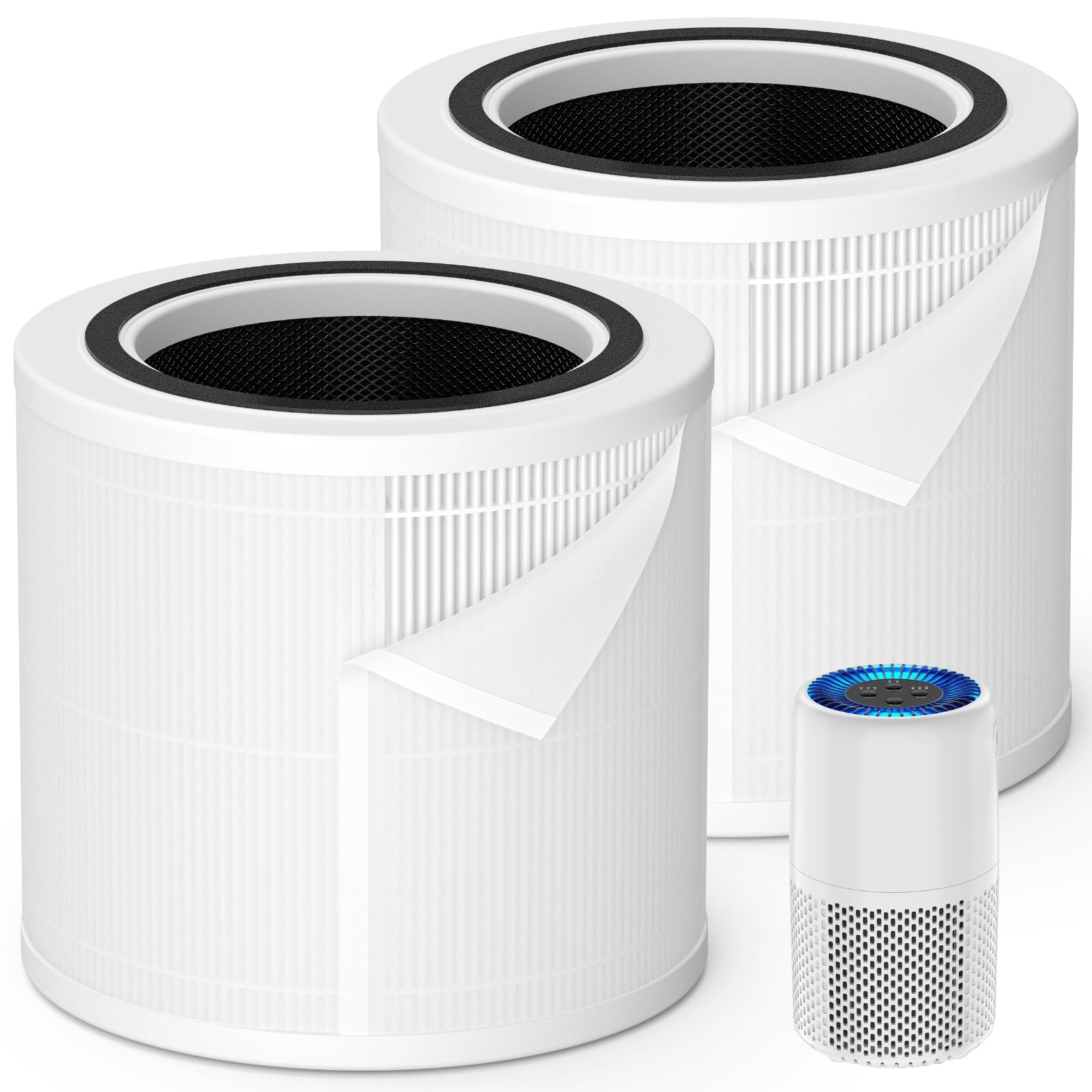 AP103 Replacement Filter Compatible with AromaRoom AP103 Air Purifier, 3-IN-1 Nylon Pre-Filter, HEPA Air Filter and Activated Ca
