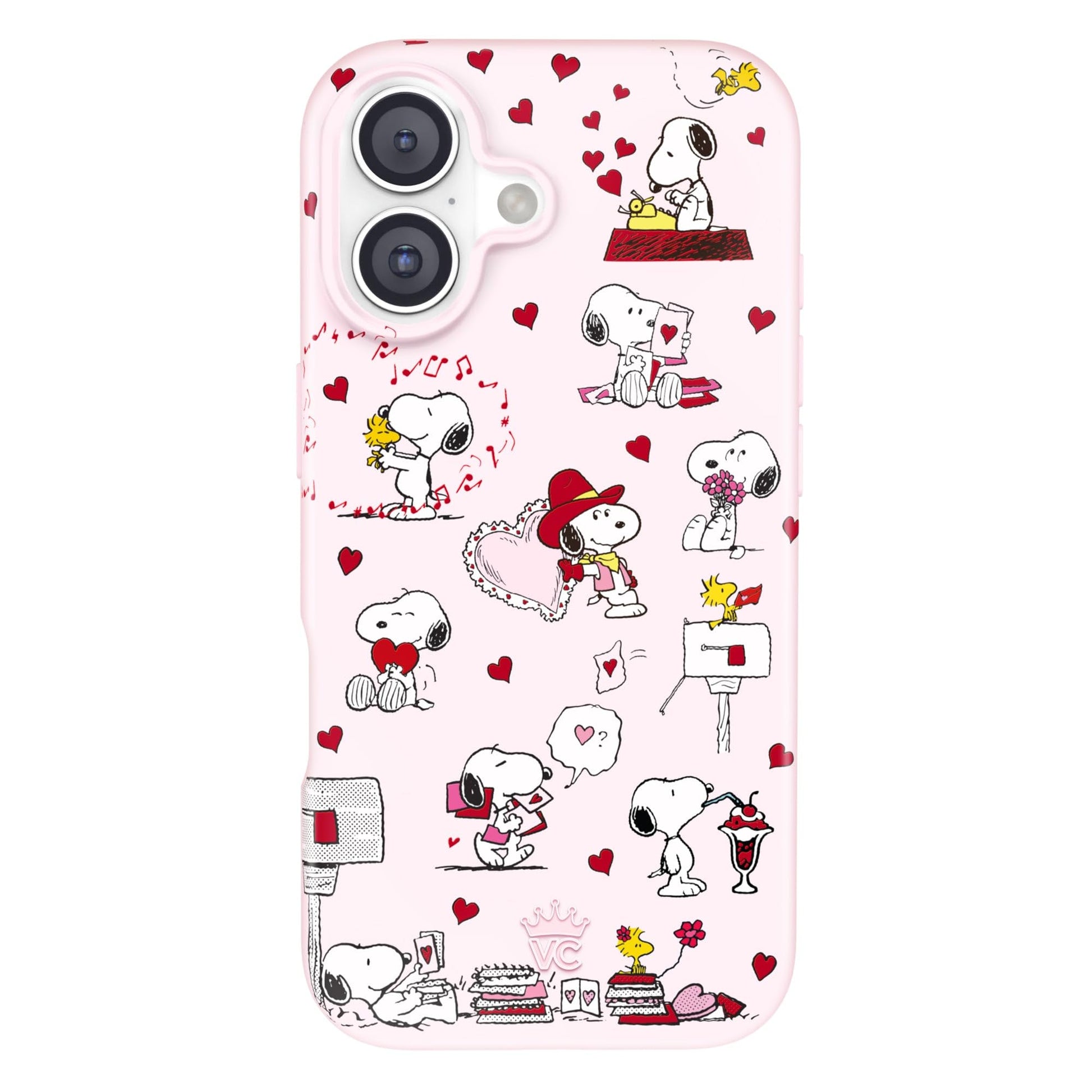 VELVET CAVIAR Case for iPhone 17 | Compatible with MagSafe | 10ft Drop Tested | Protective Valentines Day Cases | Snoopy Lovely