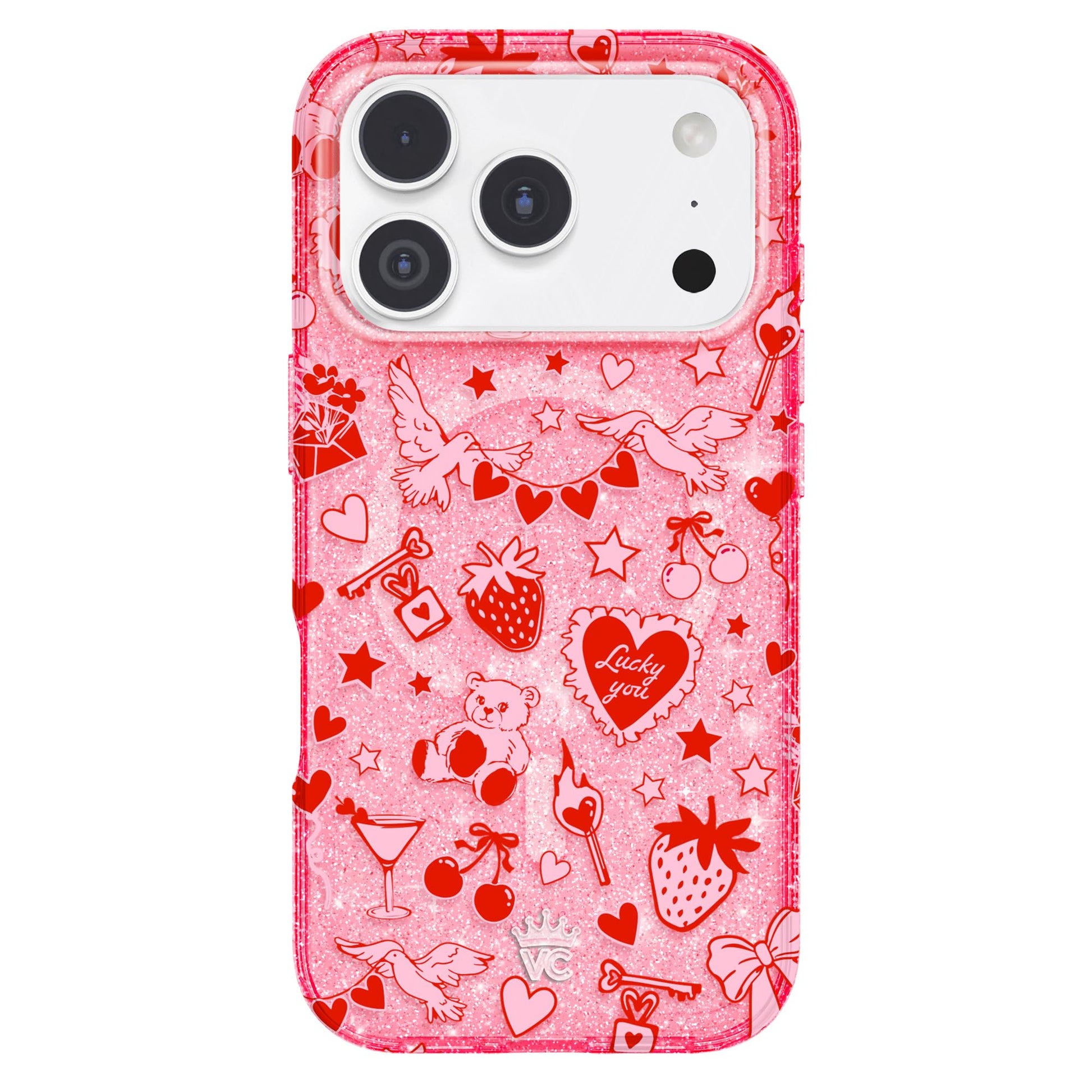 VELVET CAVIAR Case for iPhone 17 Pro | Compatible with MagSafe | 10ft Drop Tested | Protective Valentines Day Cases | Be Mine G