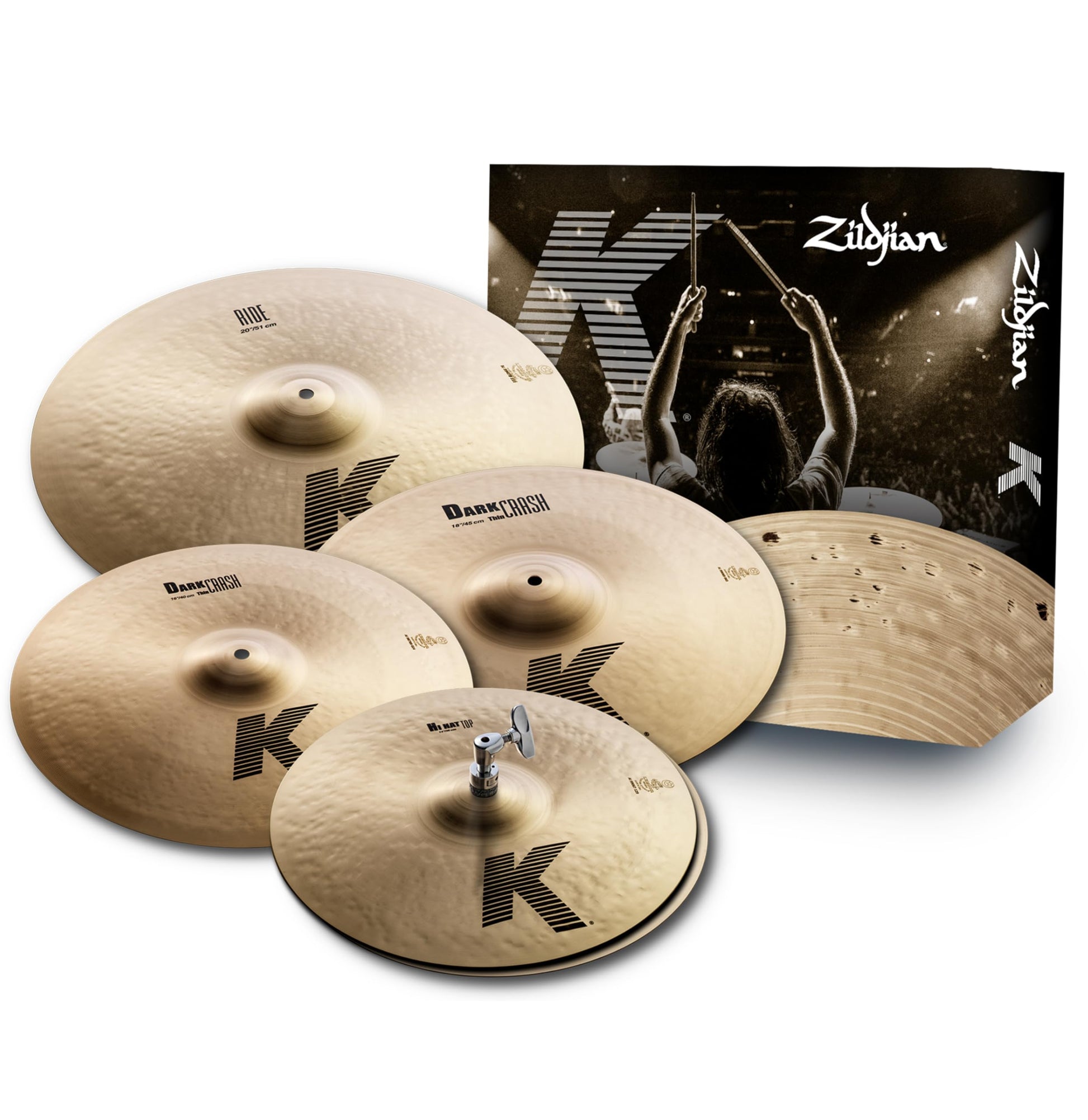 Zildjian K Cymbal Variety Package, inch (K0800)