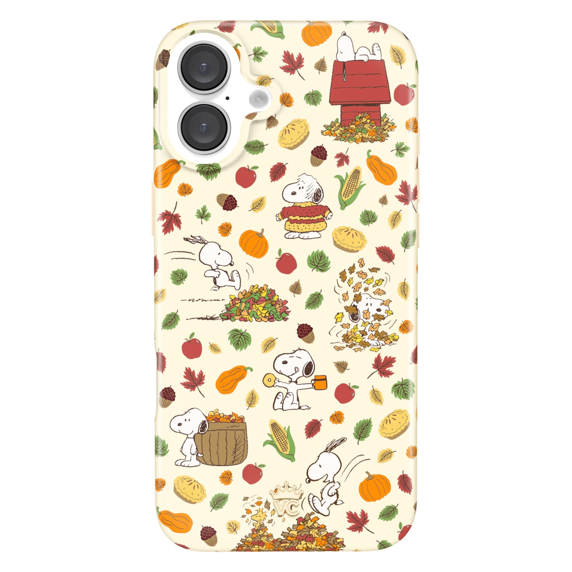 VELVET CAVIAR x Snoopy Phone Case for iPhone 16 Plus - Compatible with MagSafe [10ft Drop Tested] - Harvest Snoopy
