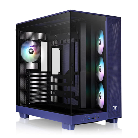 Thermaltake View 380 XL TG ARGB; 4x120mm ARGB Lite Fans Included; 360mm Radiator Support; 420mm GPU Clearance; Hidden Connector