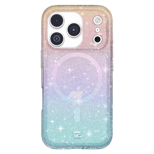 VELVET CAVIAR Case for iPhone 17 Pro | Compatible with MagSafe | 10ft Drop Tested | Protective Designer Cases | Ombre Stardust G