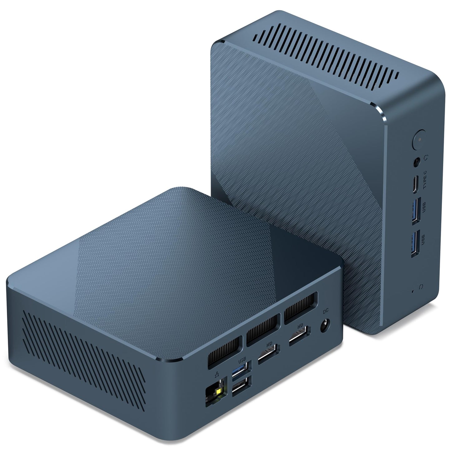 Getorli Mini PC, AMD Ryzen 5 3550H(Max 3.7GHz) 16GB DDR4 1TB SSD,Mini Desktop Computer Support 4K@60Hz Dual HDMI/USB-C/WiFi 5/BT