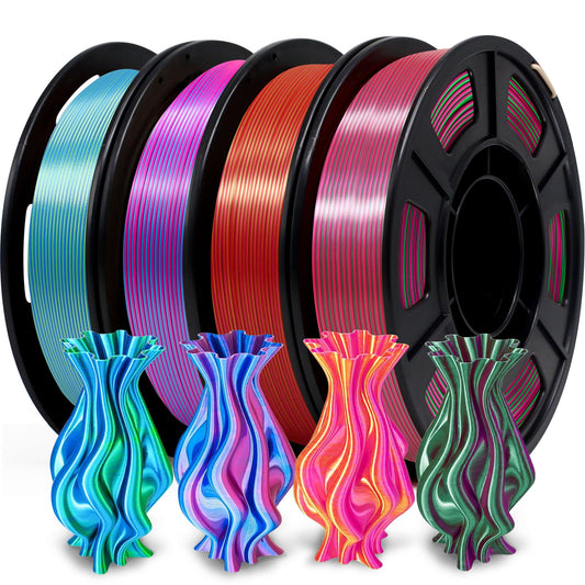 YOUSU 3D Printer Filament 1.75mm PLA Filament Glow in Dark PLA Filament Yellow 3D Printing Filament 1kg(2.2lbs) Spool.