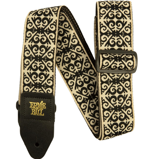 Ernie Ball Jacquard Guitar Strap, Montebello Iron (P05344), 41 - 72