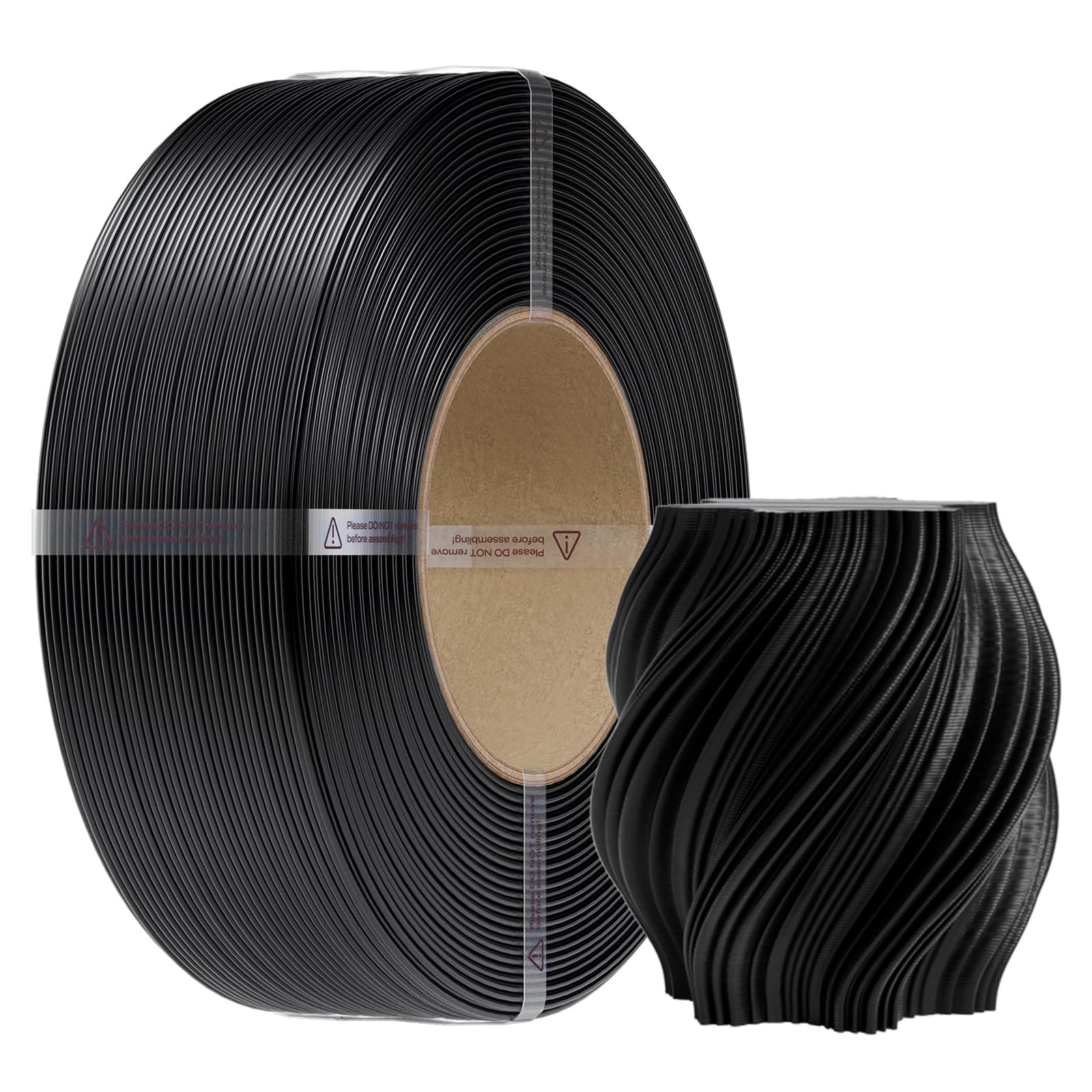 Creality PETG Filament Refill 1.75mm 1KG, No-Spool for Bambu Lab Reusable Spools, 3D Printer Filament High Precision 0.02mm, Odo