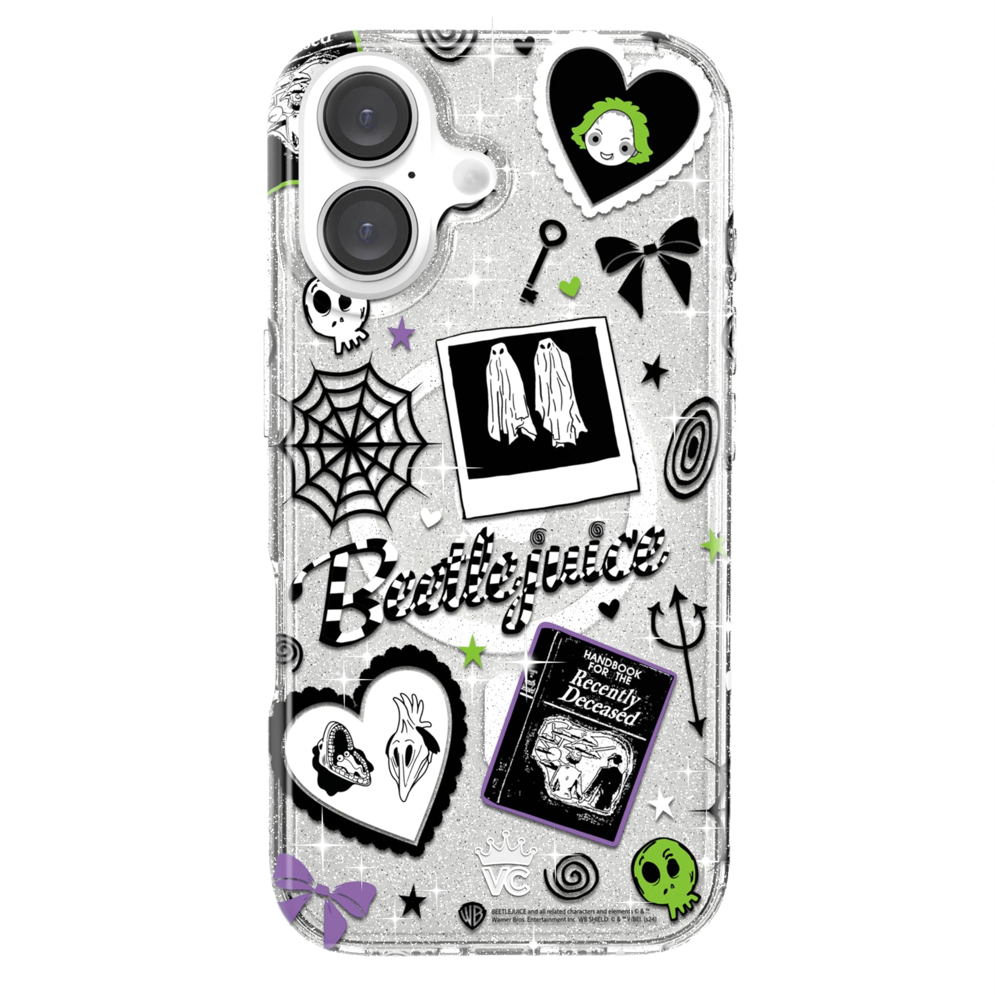 VELVET CAVIAR for iPhone 16 Case - Compatible with MagSafe [10ft Drop Tested] - Beetlejuice Ghost with The Most