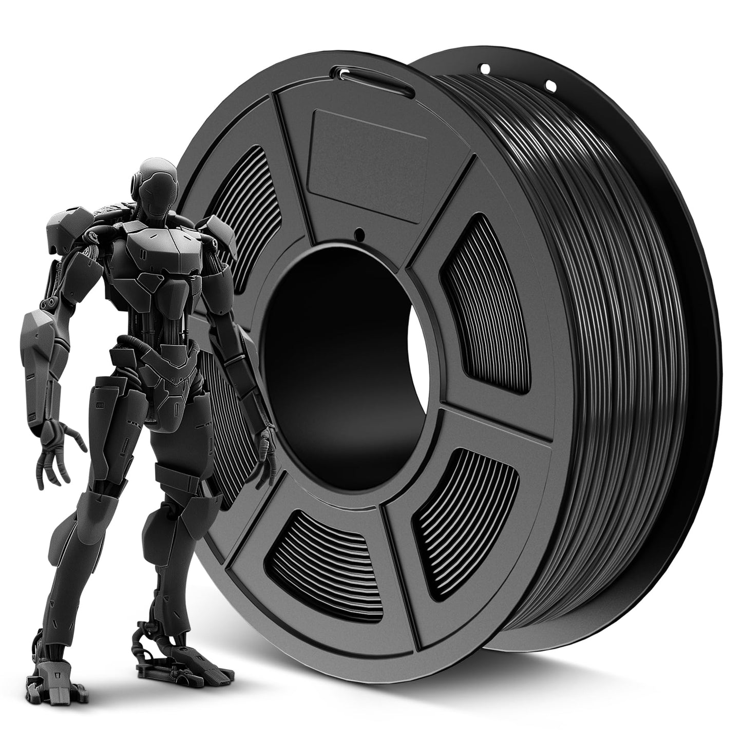 SUNLU ABS Filament 1.75mm 3D Printer Filament, Highly Resistant Durable, Heat Resistance, Excellent Toughness, Compatible with 9