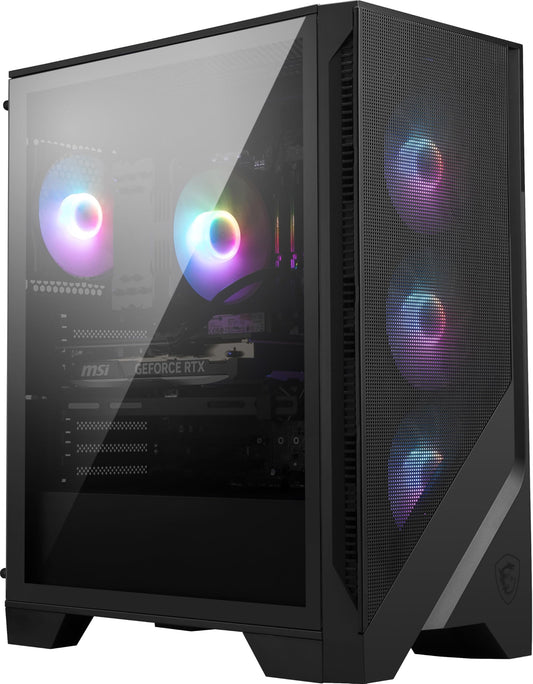 msi Codex R2 AI Gaming Desktop: Intel Ultra 7 265, Geforce RTX 5060Ti, 32GB DDR5, 1TB m.2 NVMe SSD, 80+ Gold PSU, WiFi 7, Air Co