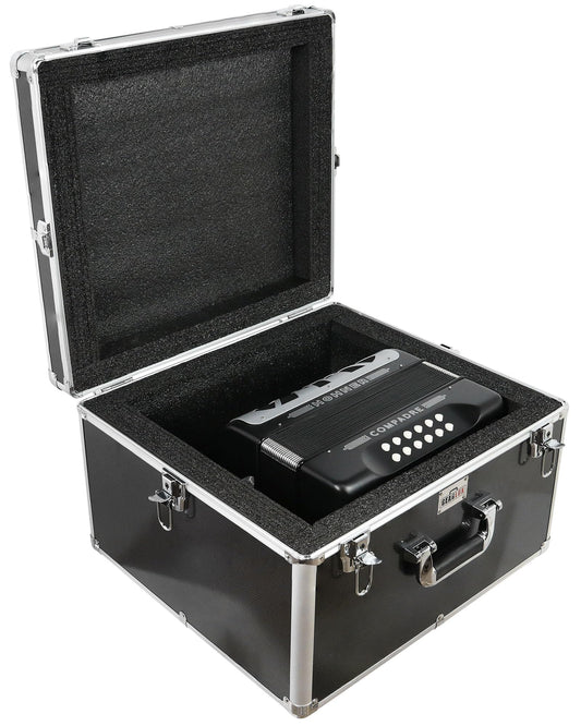 Gearlux ABS Hard Case for Panther, Compadre, and C2 Accordions - Black