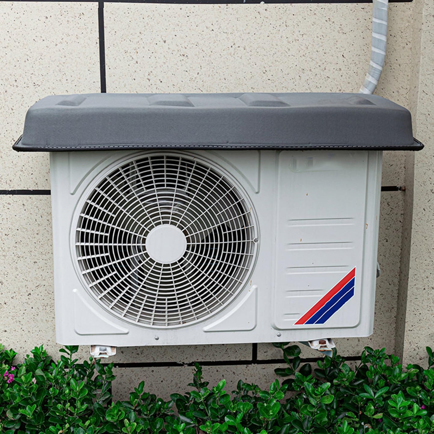 RAUMPA Air Conditioner Covers for Outside Window Units with Protective Net for Mini Split HVAC Condenser Compressor Heat Pump Pr