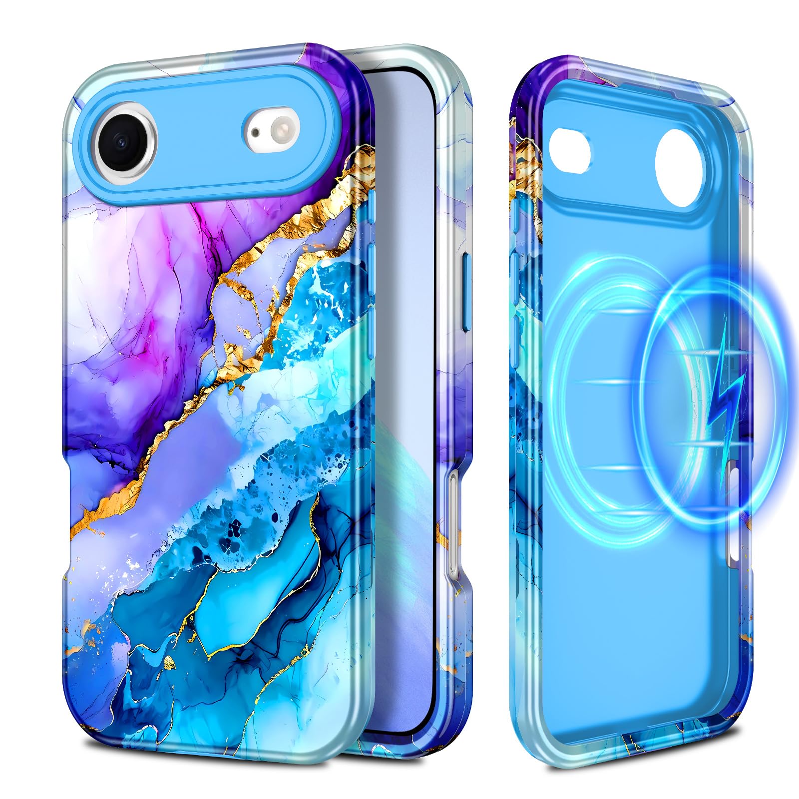 Casetego for iPhone Air Case/17 Air Case,Compatible with MagSafe,[Military Grade Drop Test] Full Body Protection Slim Shockproof