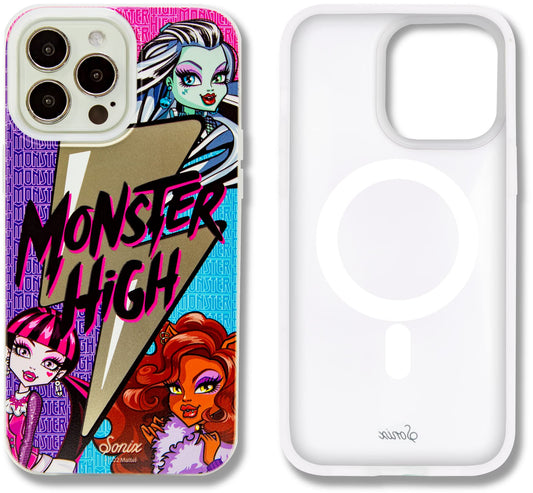 Sonix Phone Case for iPhone 13 Pro Max / 12 Pro Max | Compatible with MagSafe | 10ft Drop Tested | Monster Hi Characters