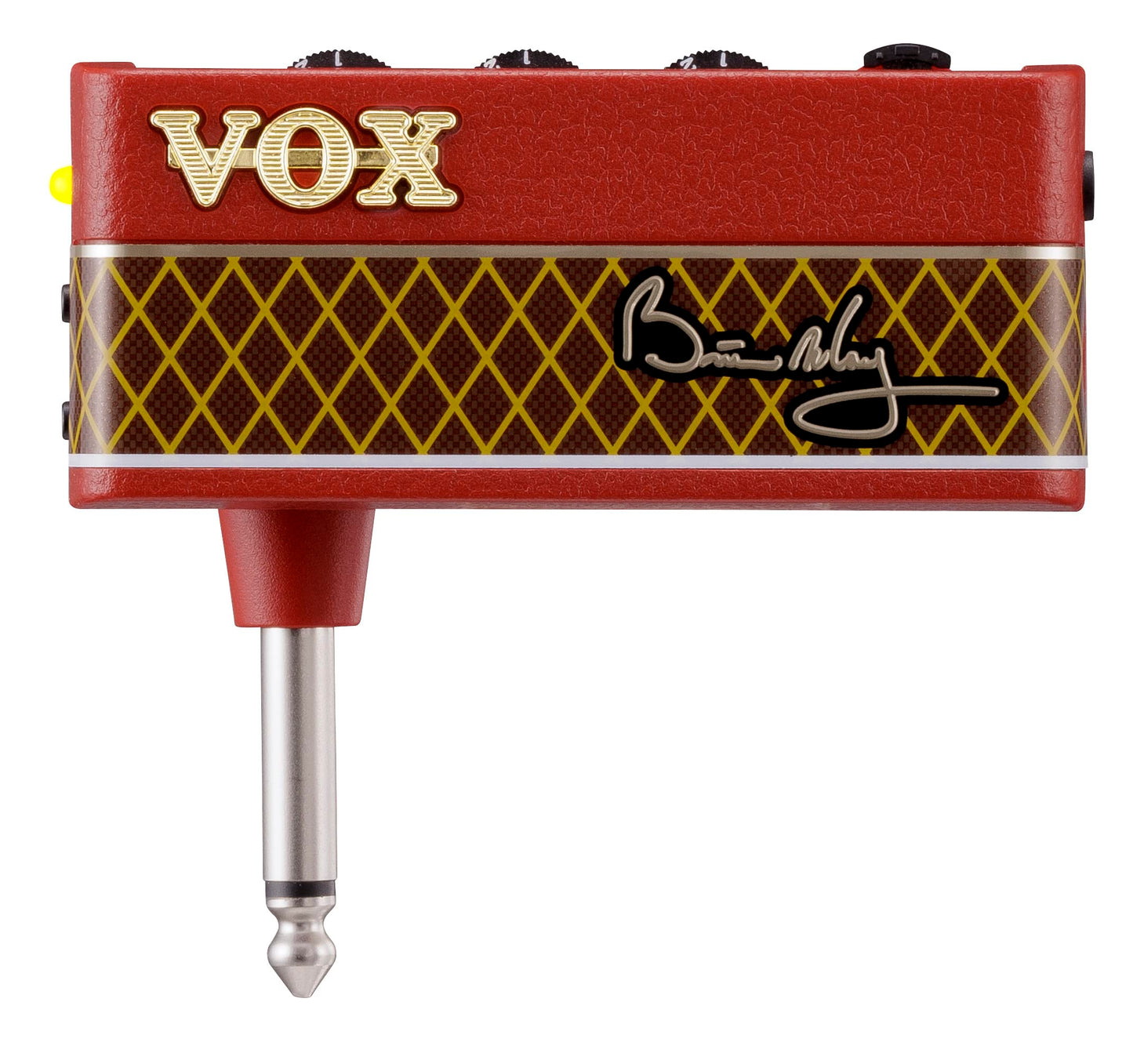 Vox amPlug Brian May Headphone Guitar Amplifier w/ Treble Booster, Stereo Tap-tempo Delay, Chorus, Phase, and Rhythms