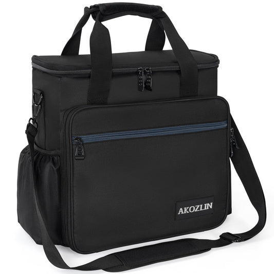 AKOZLIN Padded DJ Mixer Case Gig Bag Controller Travel Shoulder Bag 16.2     2.8     13    Fits for AKAI MK3/Numark Party mix II