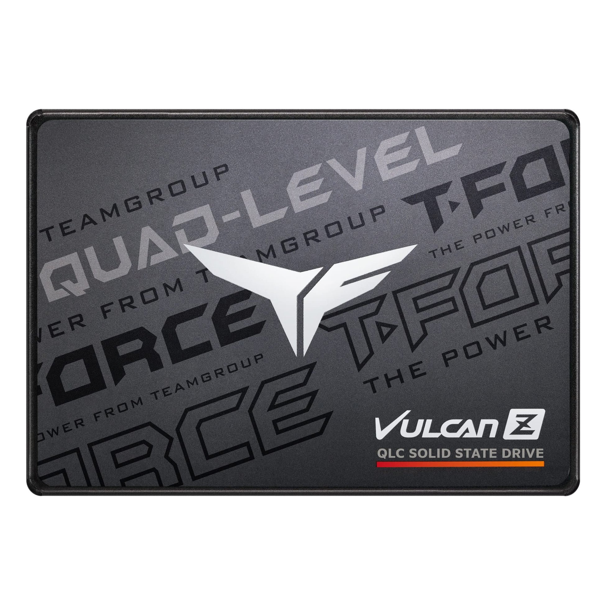 TEAMGROUP T-Force Vulcan Z 2TB SLC Cache 3D NAND QLC 2.5 Inch SATA III Internal Solid State Drive SSD (R/W Speed up to 550/470 M