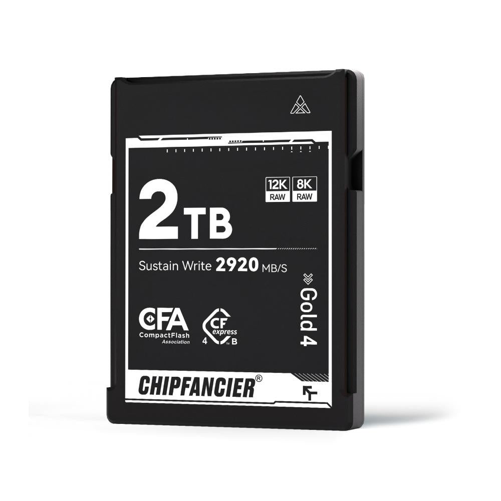 CHIPFANCIER  CFexpress Type B 4.0 Memory Card VPG400-CFeB4Gold2W17002TB