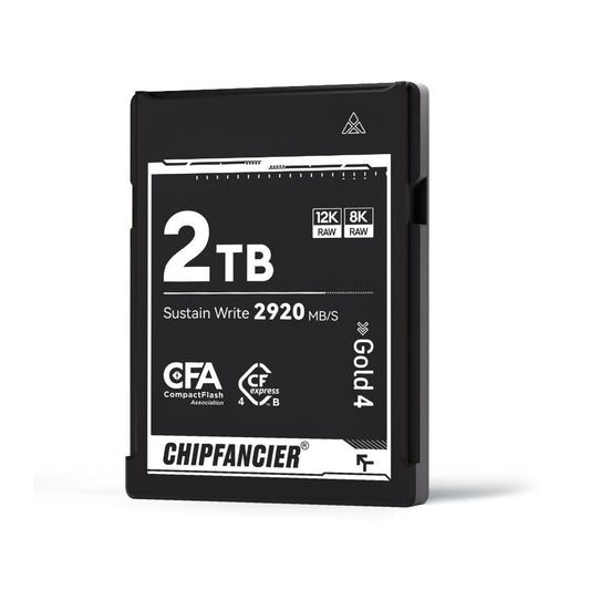 CHIPFANCIER  CFexpress Type B 4.0 Memory Card VPG400-CFeB4Gold2W17002TB