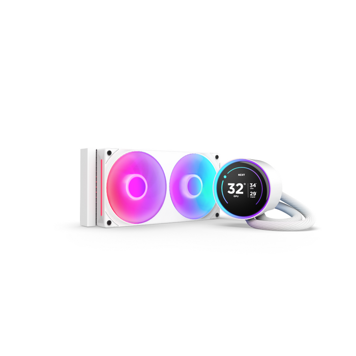 Kraken Elite Rgb 240 Aio Liquid Cooler 240Mm White