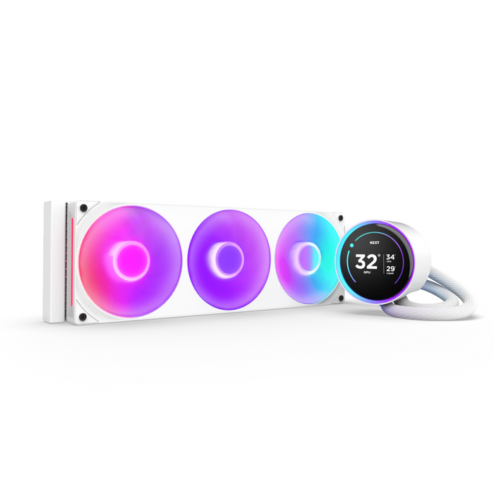 Kraken Elite Rgb 360 Aio Liquid Cooler 360Mm White