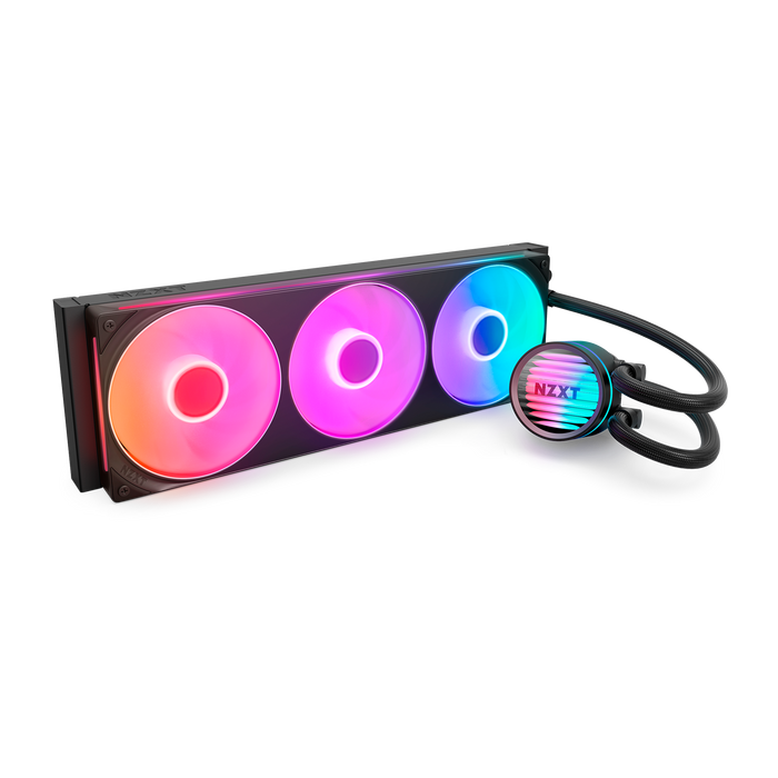 Kraken Core 360 Rgb 360Mm Aio Liquid Cpu Cooler Black