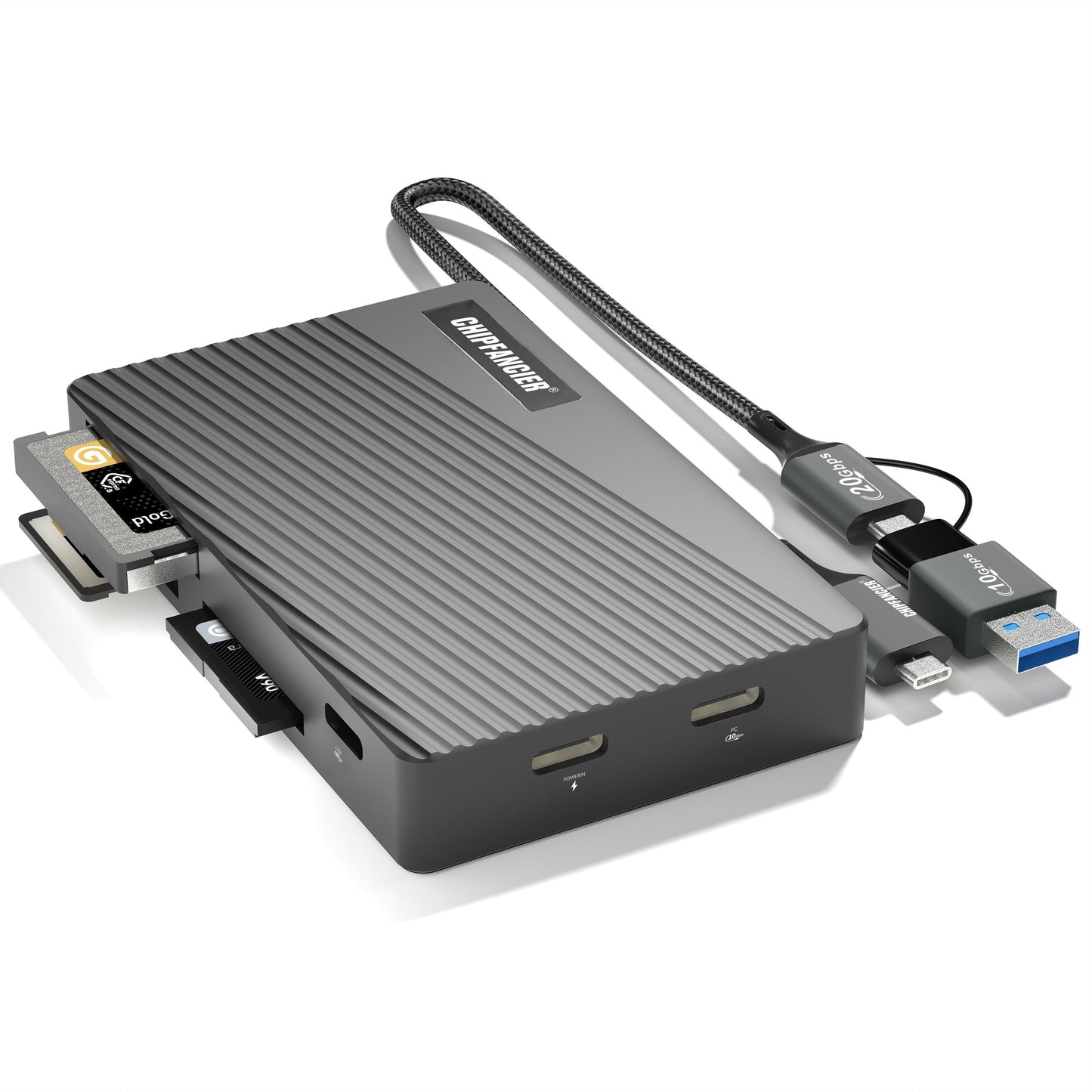 Multi-All-in-One Multifunctional Card Reader USB3.2 GEN2-USB32AllinCardReader