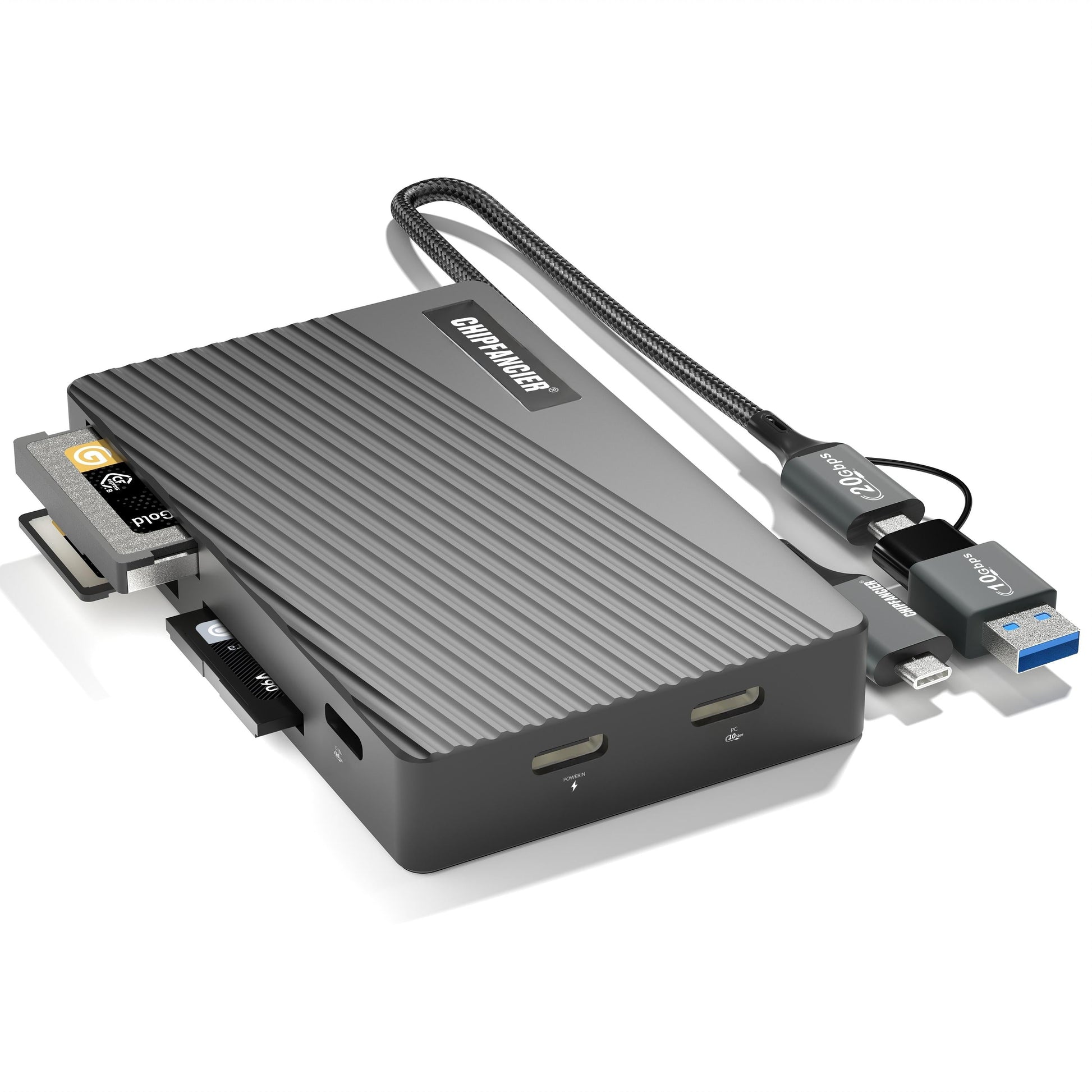 Multi-All-in-One Multifunctional Card Reader USB3.2 GEN2-USB32AllinCardReader
