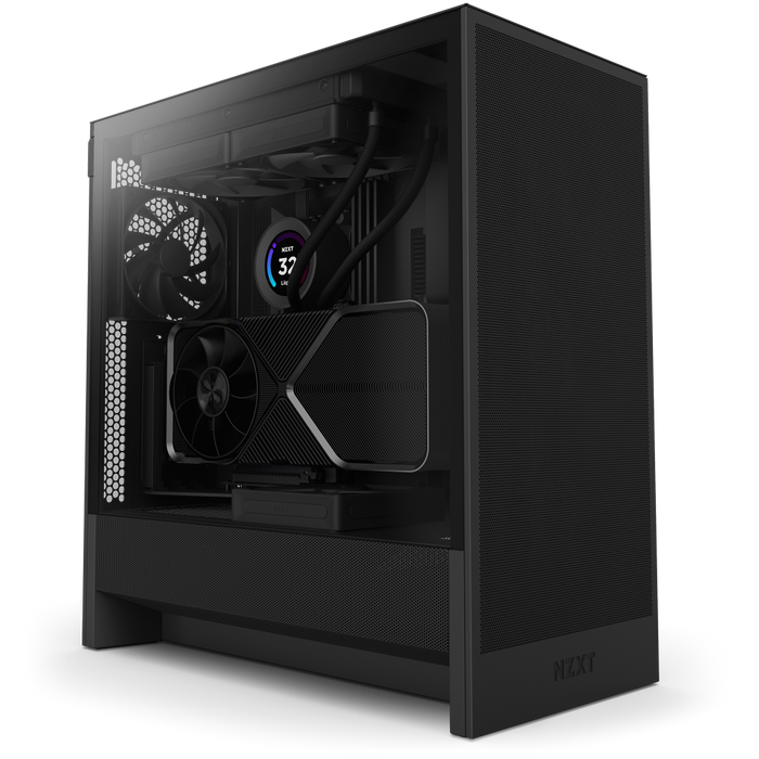 H5 Flow Atx Mid Tower Tg Black